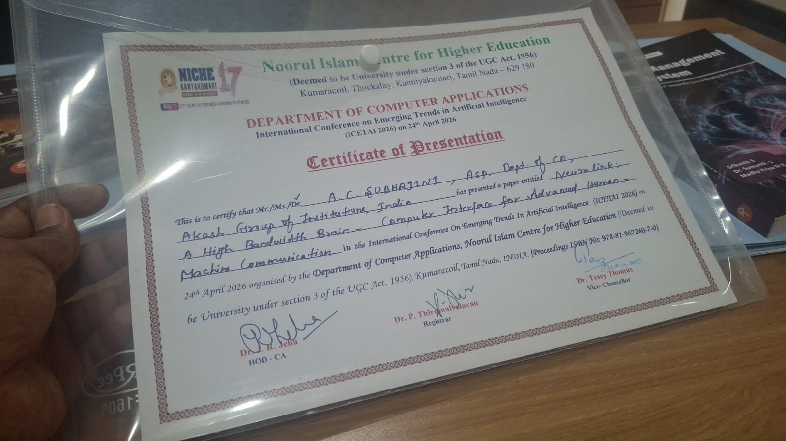 Certificate 3